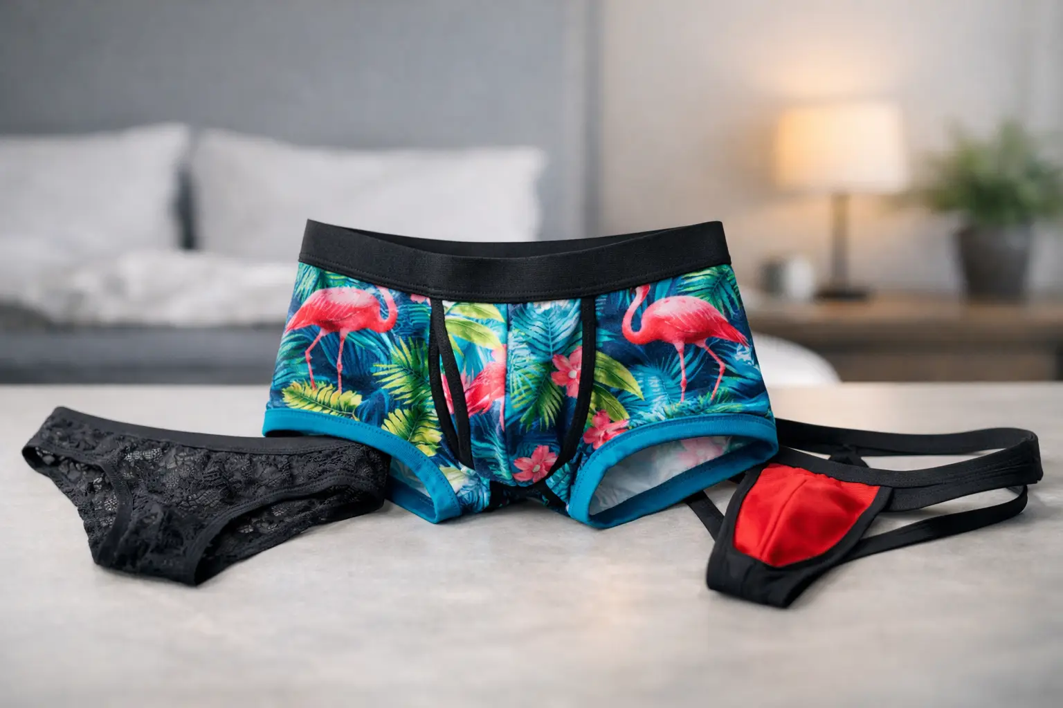 Roupa íntima masculina diferente vale a pena?
