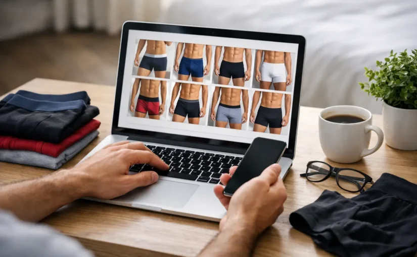 Comprar lingerie masculina online sem erro