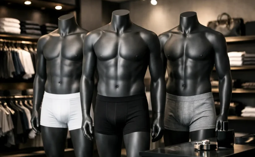 Peças íntimas masculinas exclusivas com atitude