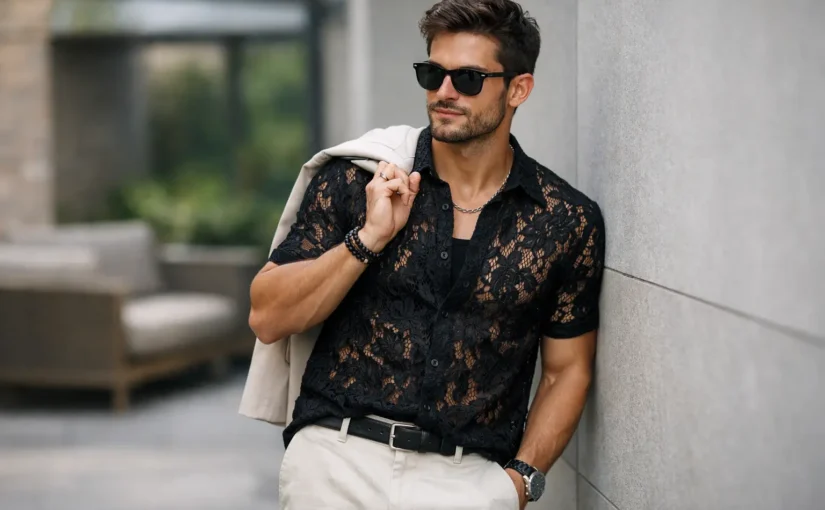 Como usar renda masculina com atitude e conforto