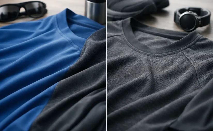 Microfibra versus poliamida qual veste melhor