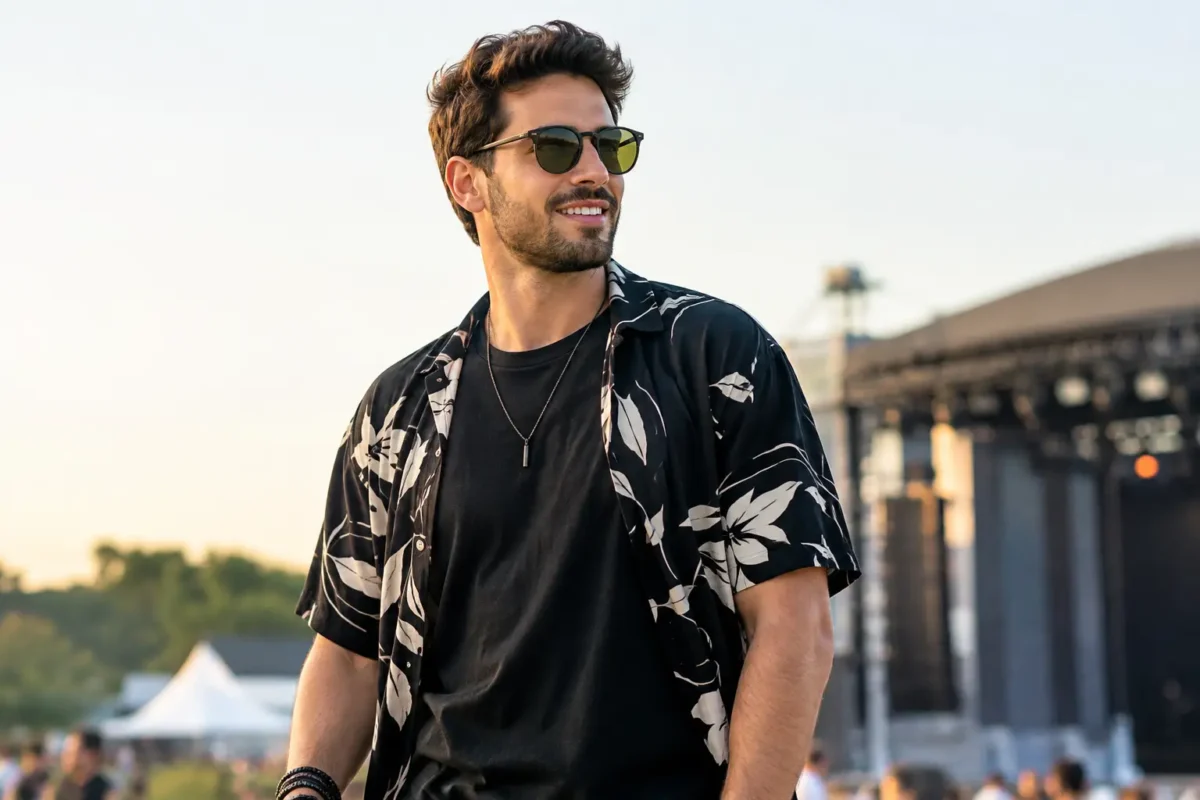 Looks festival masculinos para marcar presença