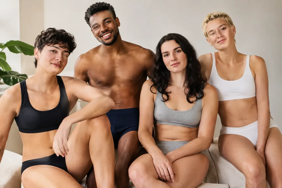 Underwear sem gênero: estilo sem rótulos